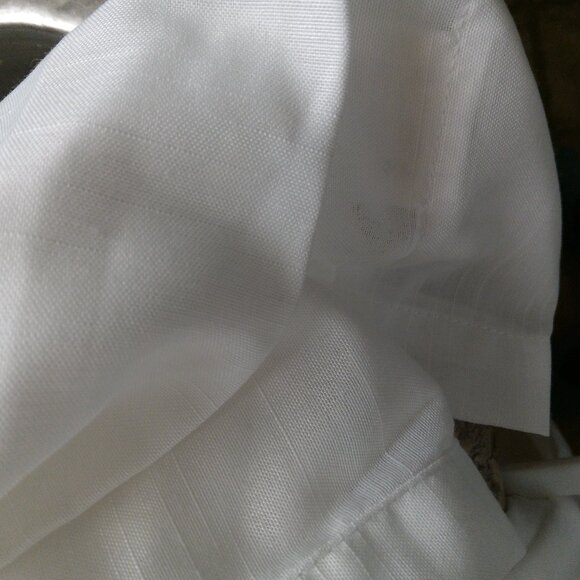 New room essentials white light filtering curtain panels set - Picture 3 of 3